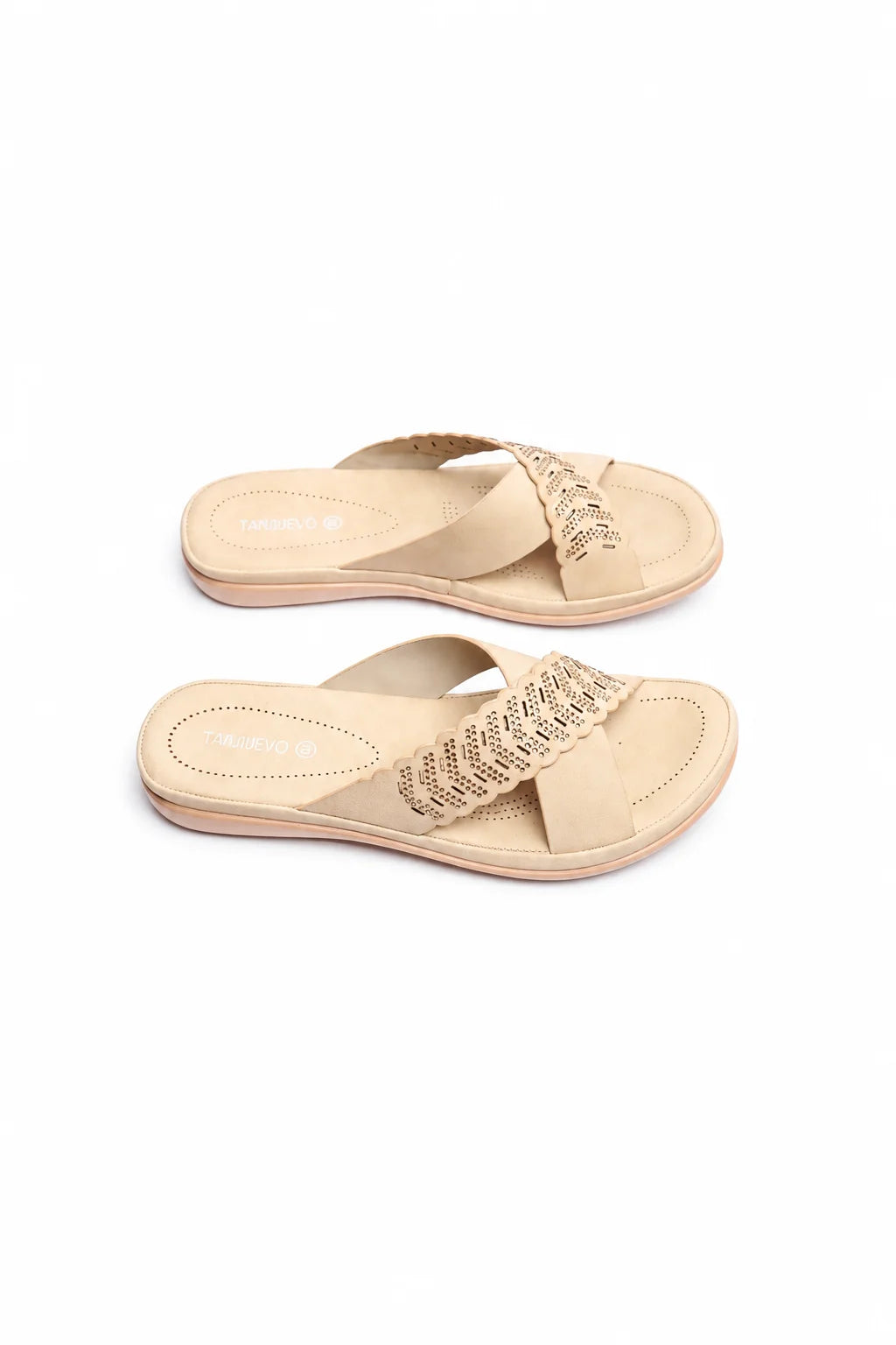 Comfortable Cream Medicated Slipper