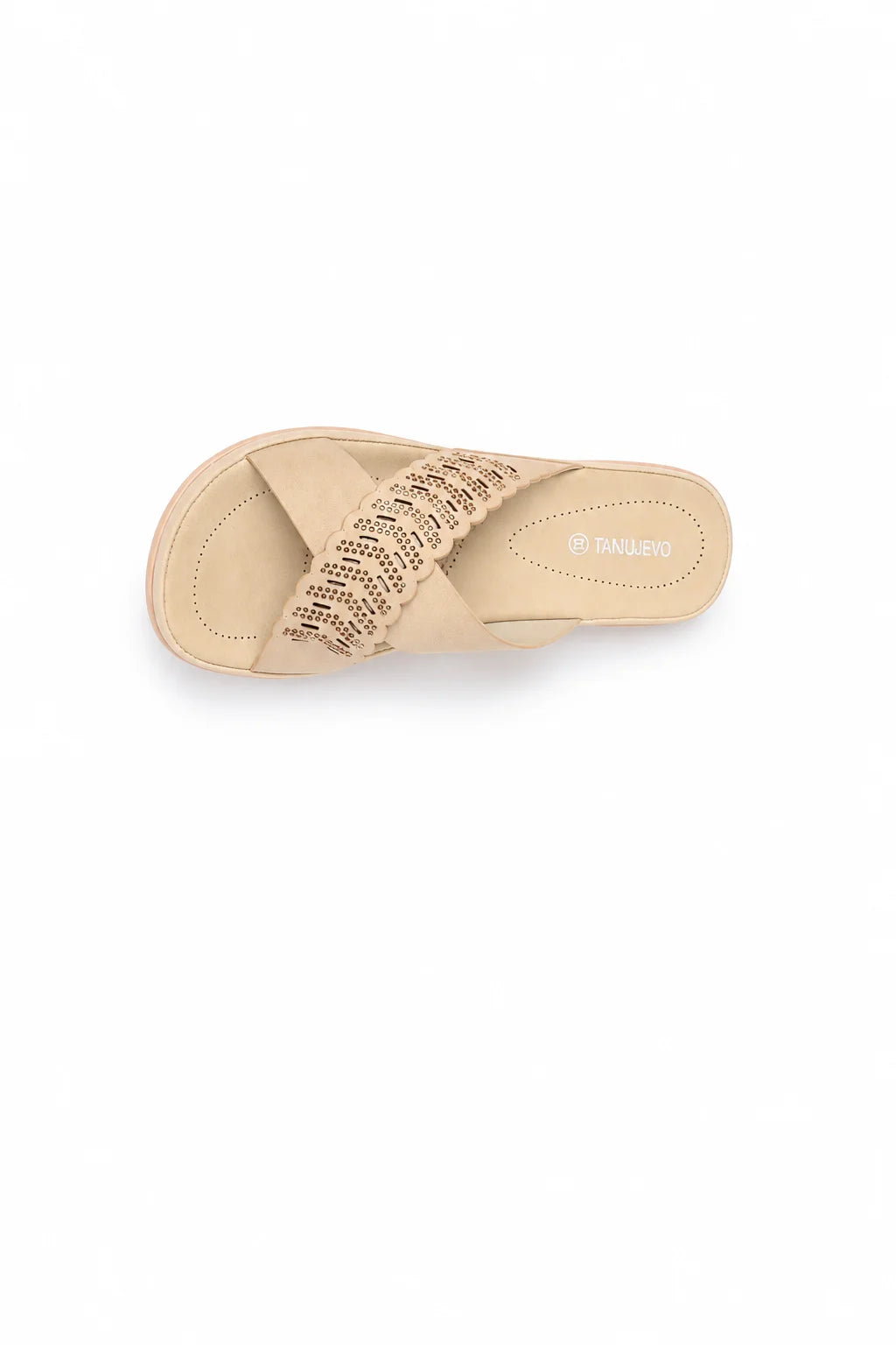 Comfortable Cream Medicated Slipper