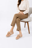 Elegant Beige Medicated Slipper
