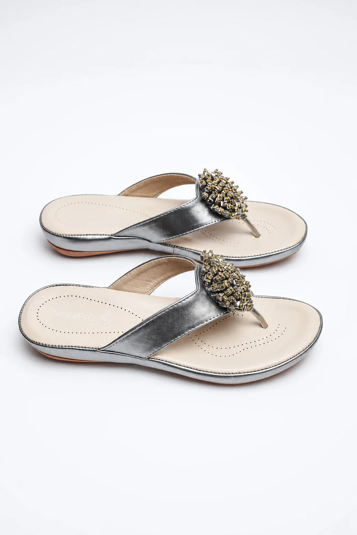 Minimal Gray Premium Medicated Slipper