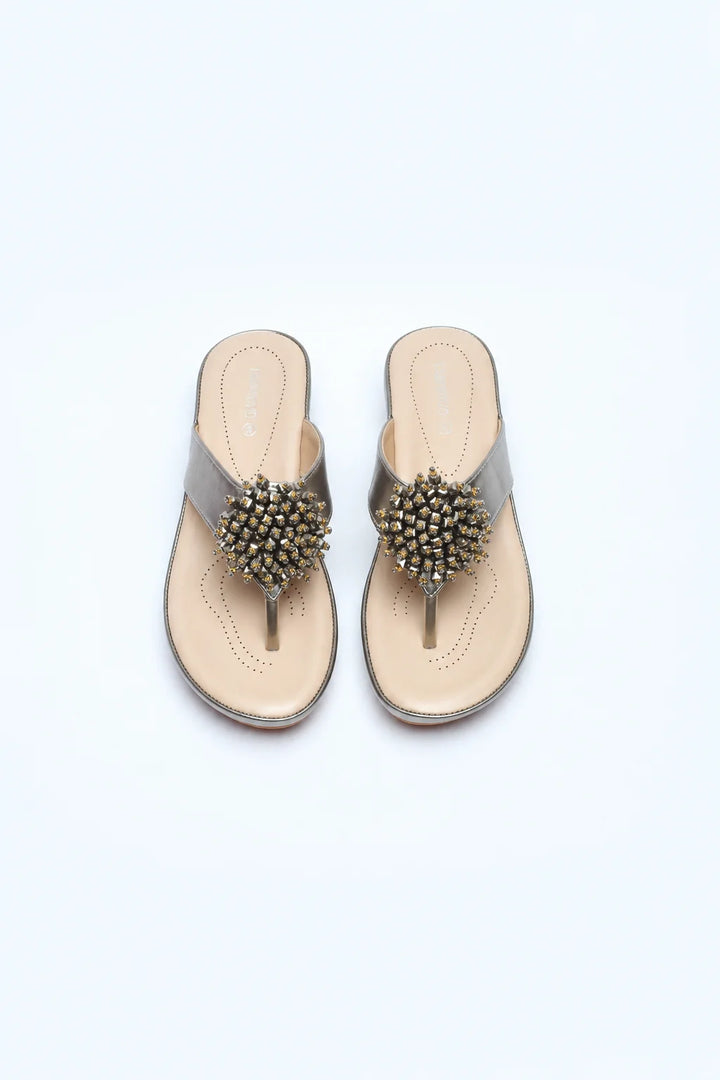 Minimal Gray Premium Medicated Slipper