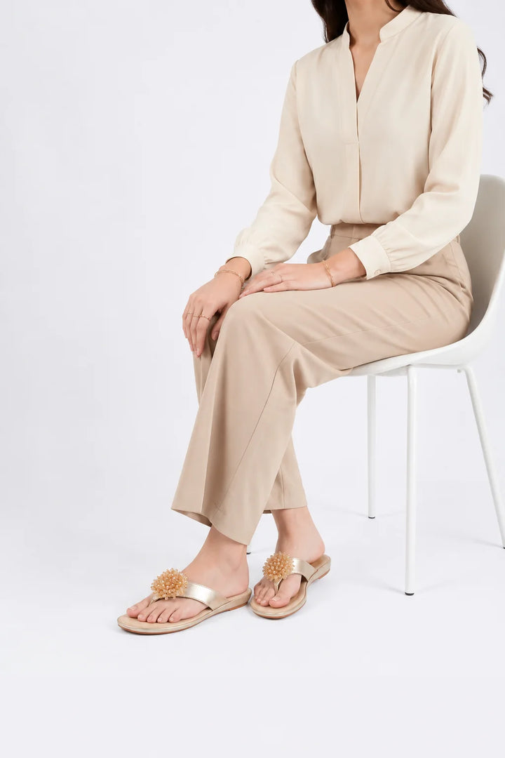Minimal Gold Premium Medicated Slipper
