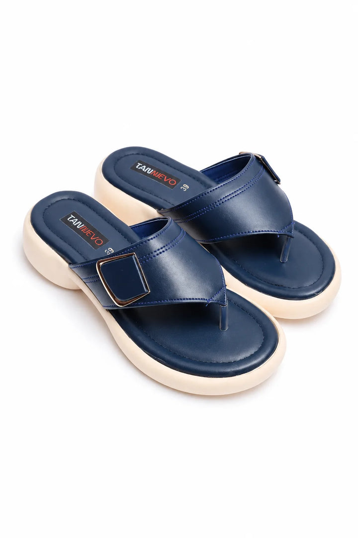 Classic Navy Premium Medicated Slipper