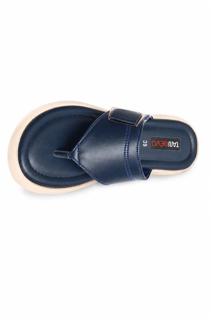 Classic Navy Premium Medicated Slipper