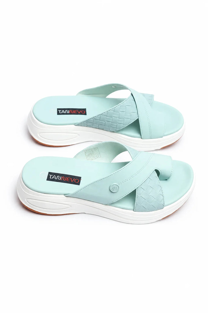 Luxury Green Designer Medicated Slipper