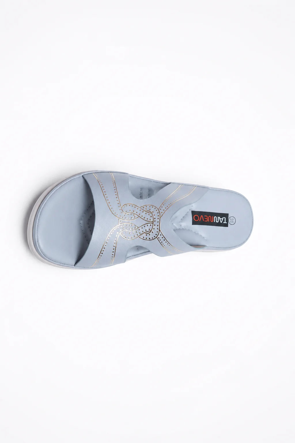 Elegant Blue Comfort Medicated Slipper