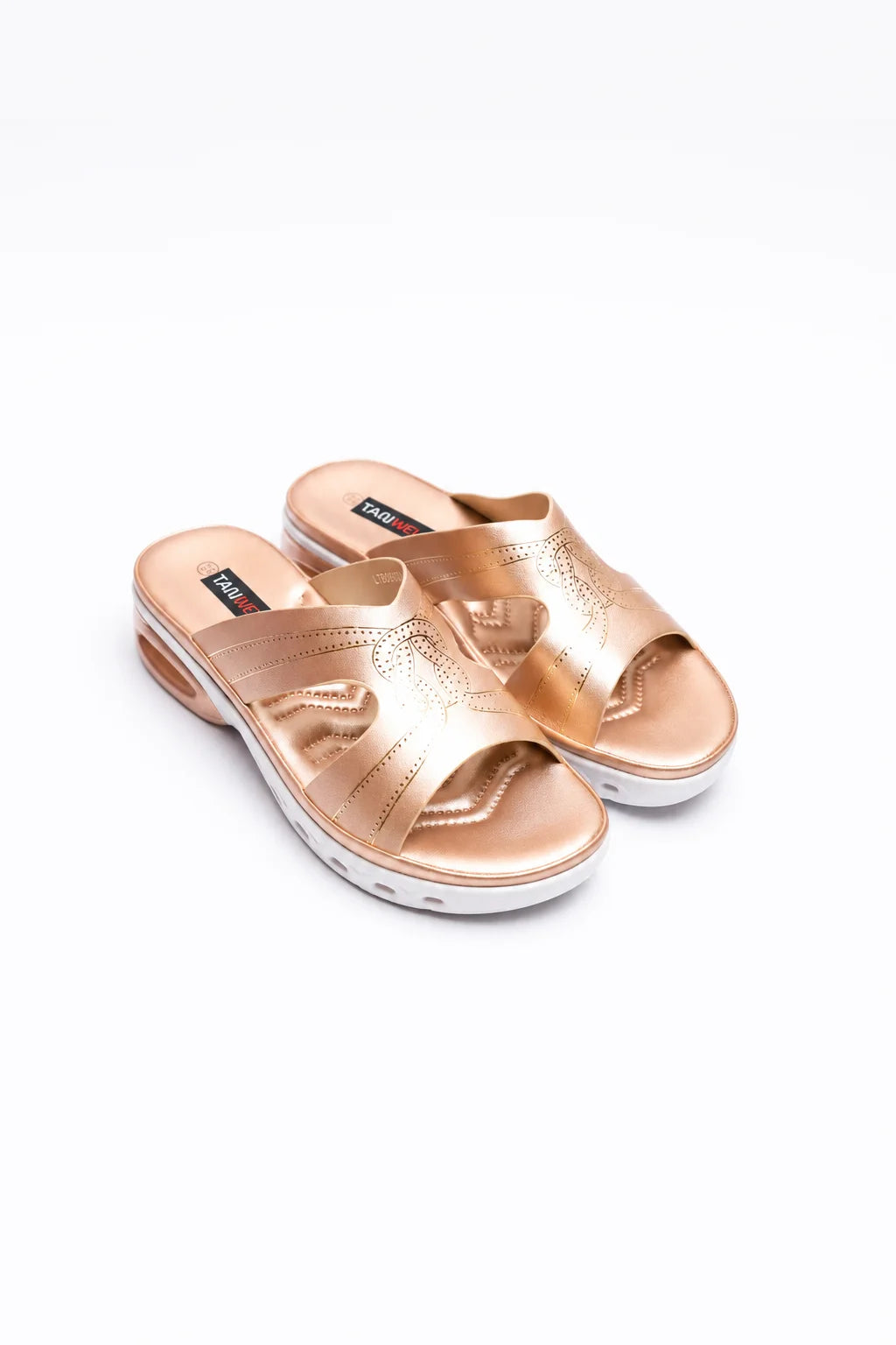 Elegant Champagne Comfort Medicated Slipper