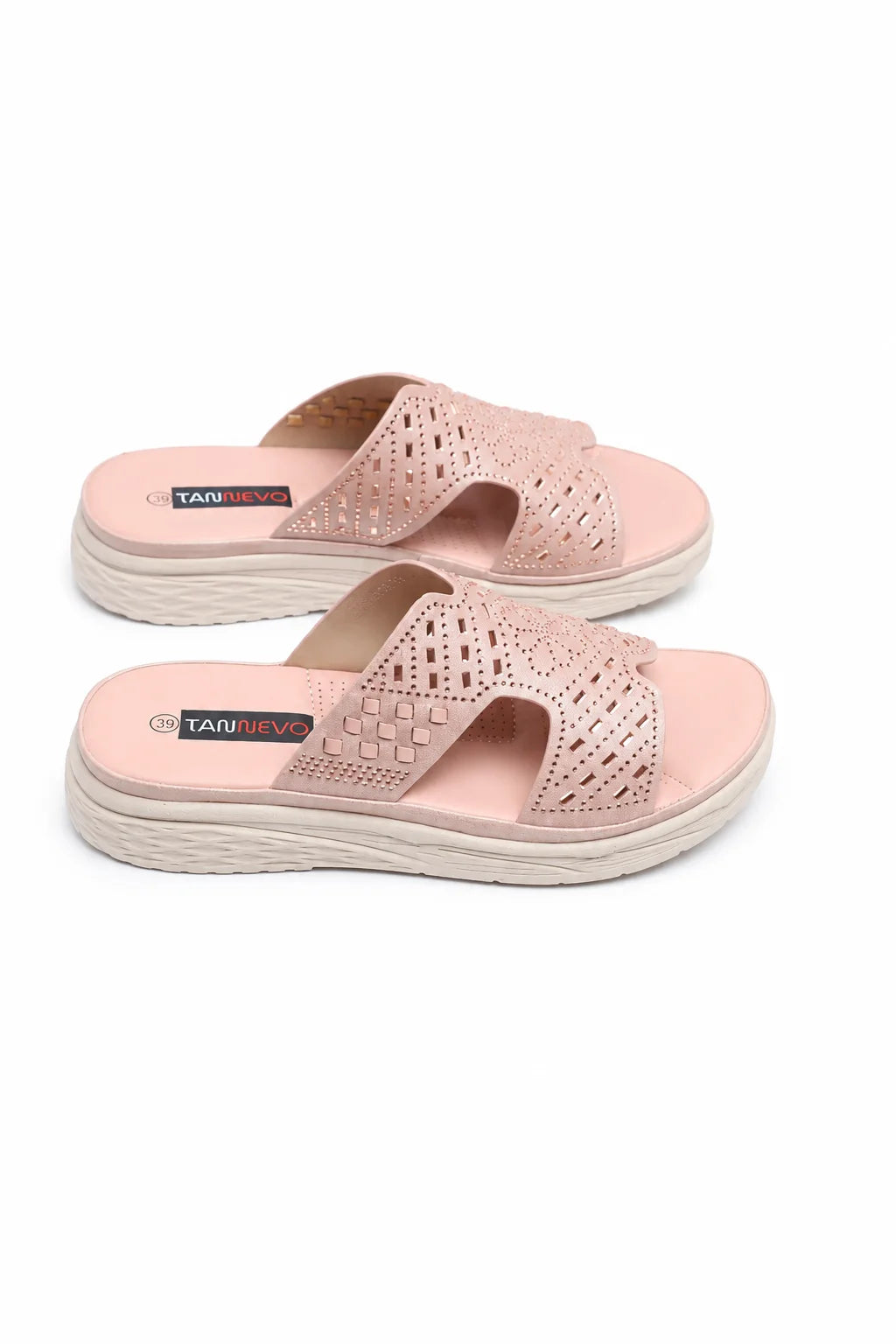 Luxury Pink Soft Sole Medicated Slipper
