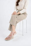 Luxury Pink Soft Sole Medicated Slipper