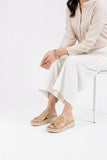 Luxury Beige Soft Sole Medicated Slipper