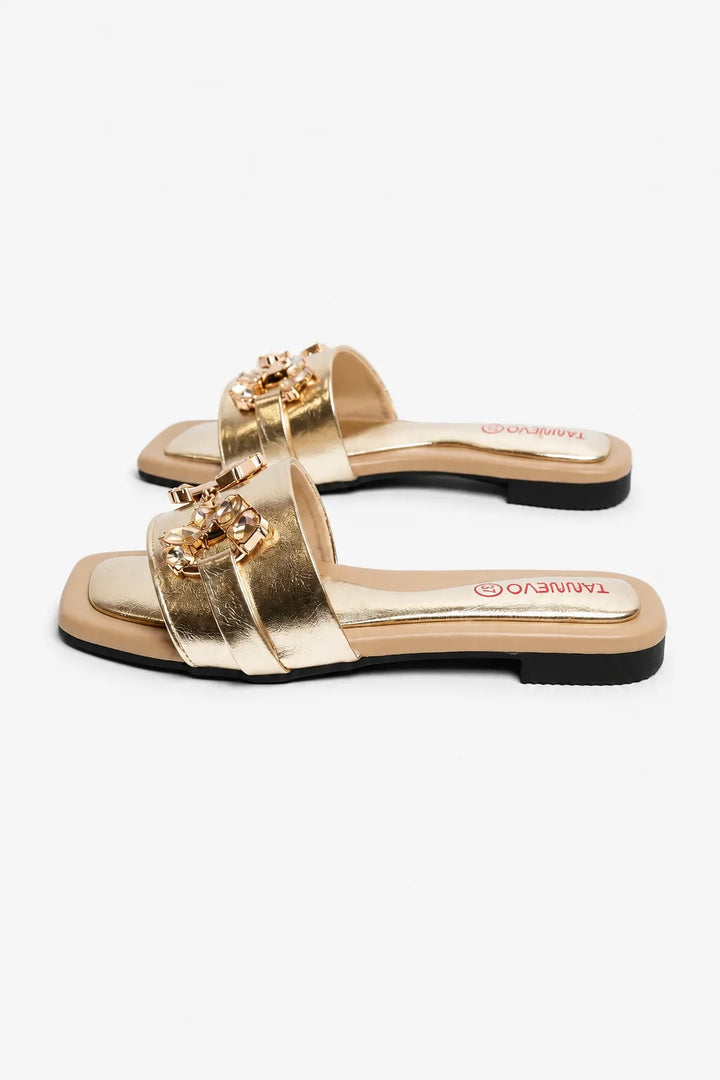 Elegant Gold Party Slipper
