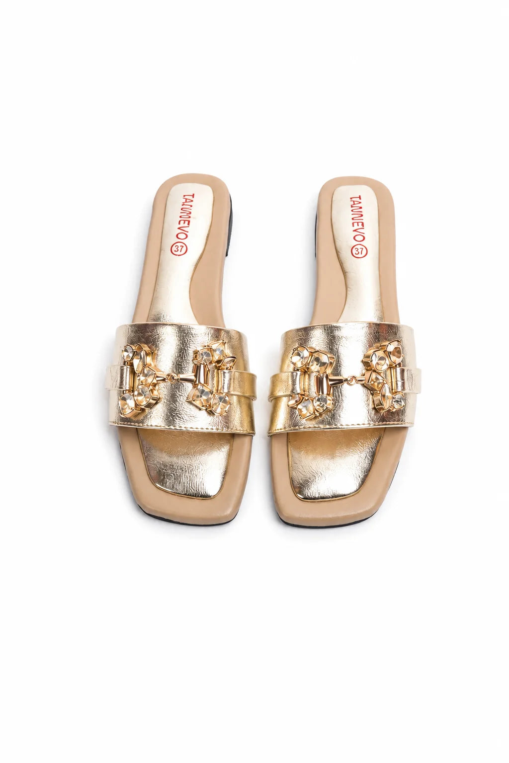 Elegant Gold Party Slipper