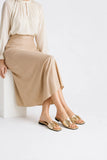Elegant Gold Party Slipper