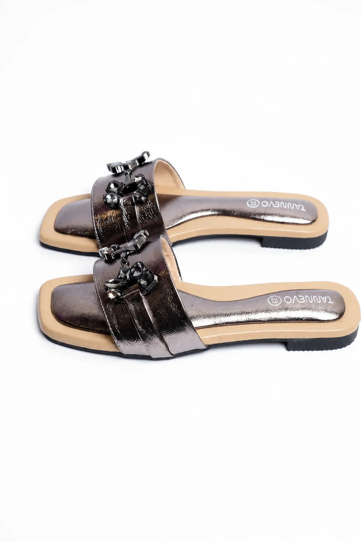 Elegant Black Party Slipper