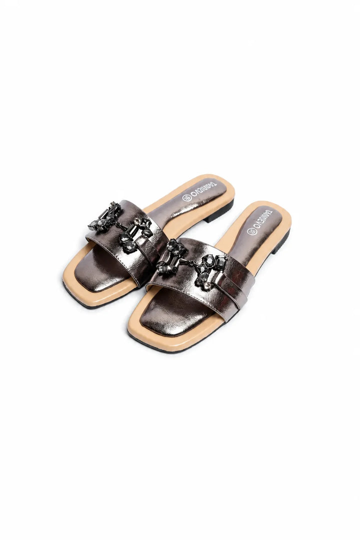 Elegant Black Party Slipper