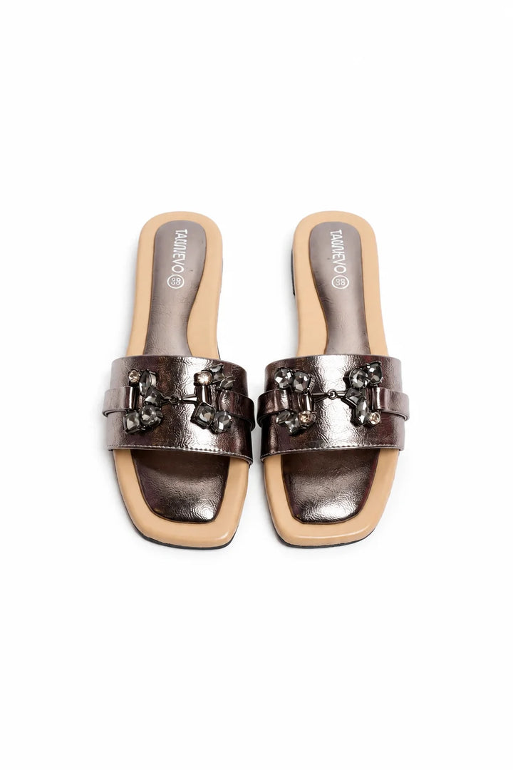 Elegant Black Party Slipper