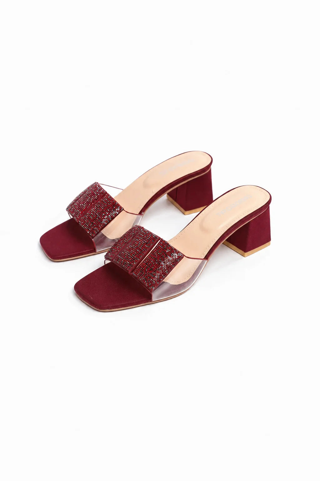 Soft Maroon Modern Slipper