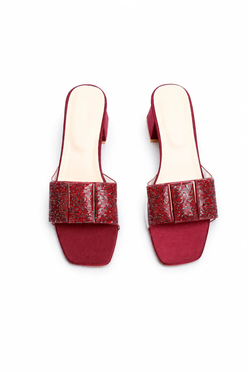 Soft Maroon Modern Slipper