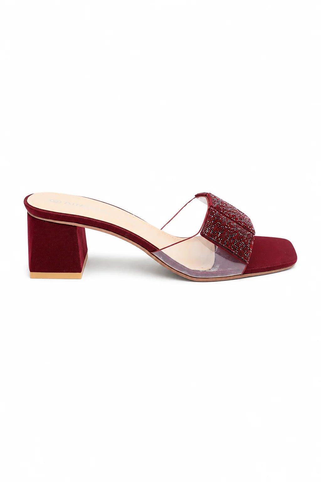 Soft Maroon Modern Slipper