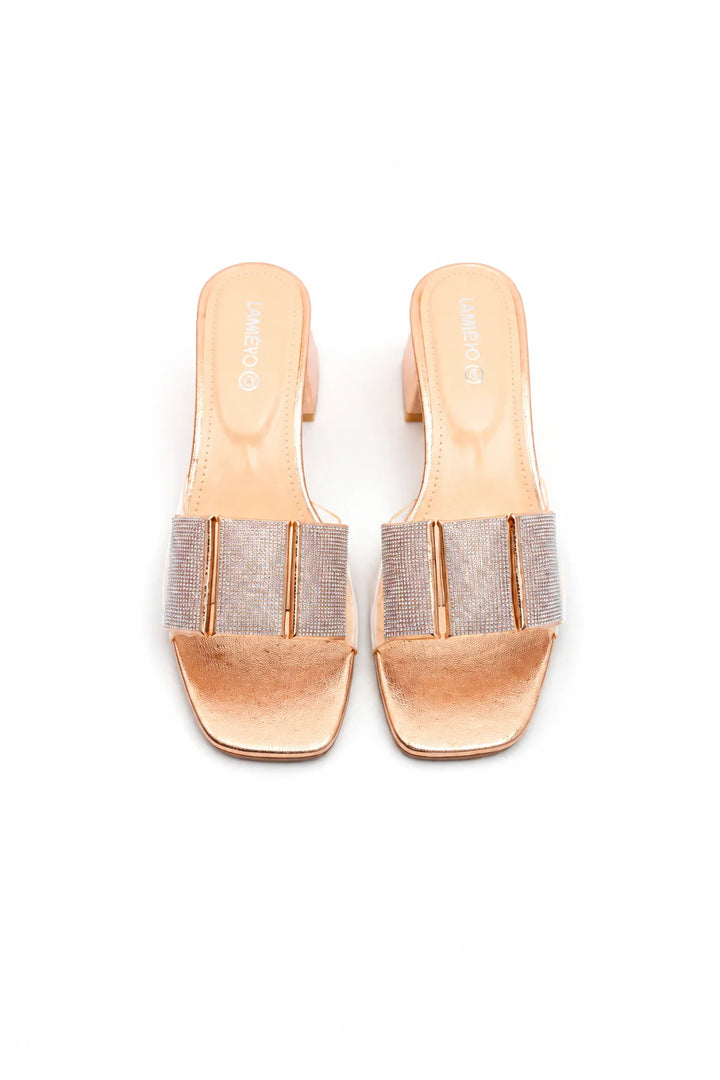 Soft Peach Modern Slipper