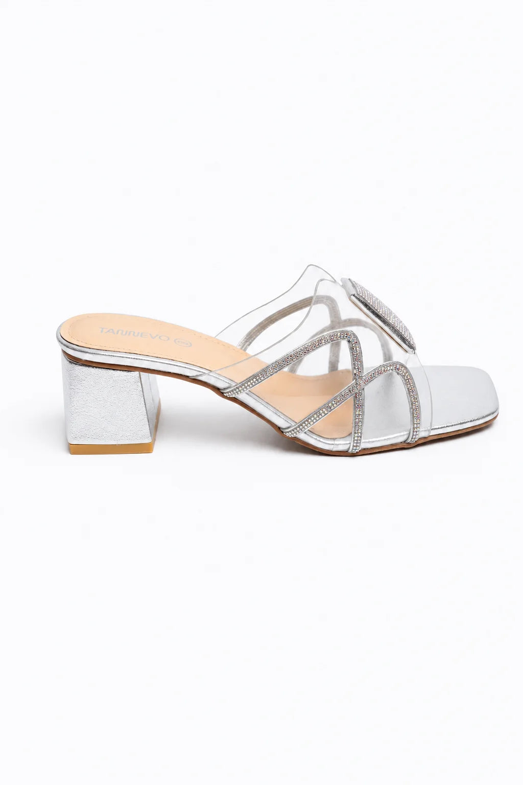 Radiant Silver Luxe Slipper