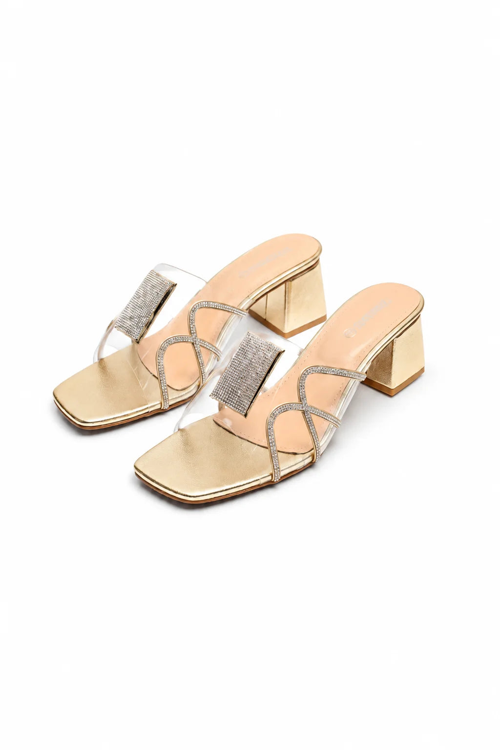 Radiant Gold Luxe Slipper