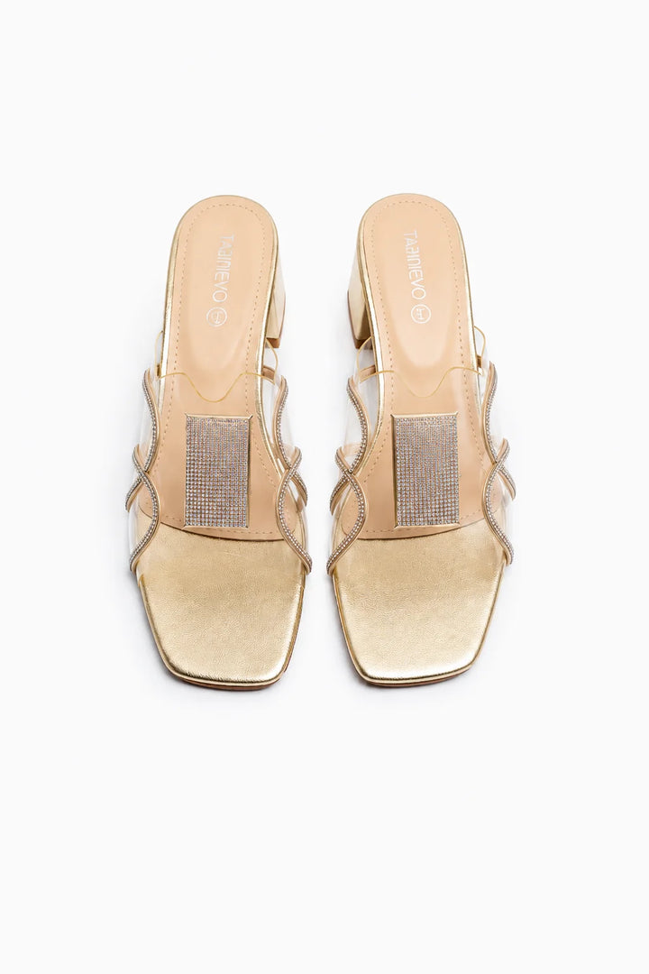 Radiant Gold Luxe Slipper