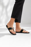 Classic Black Comfort Slipper