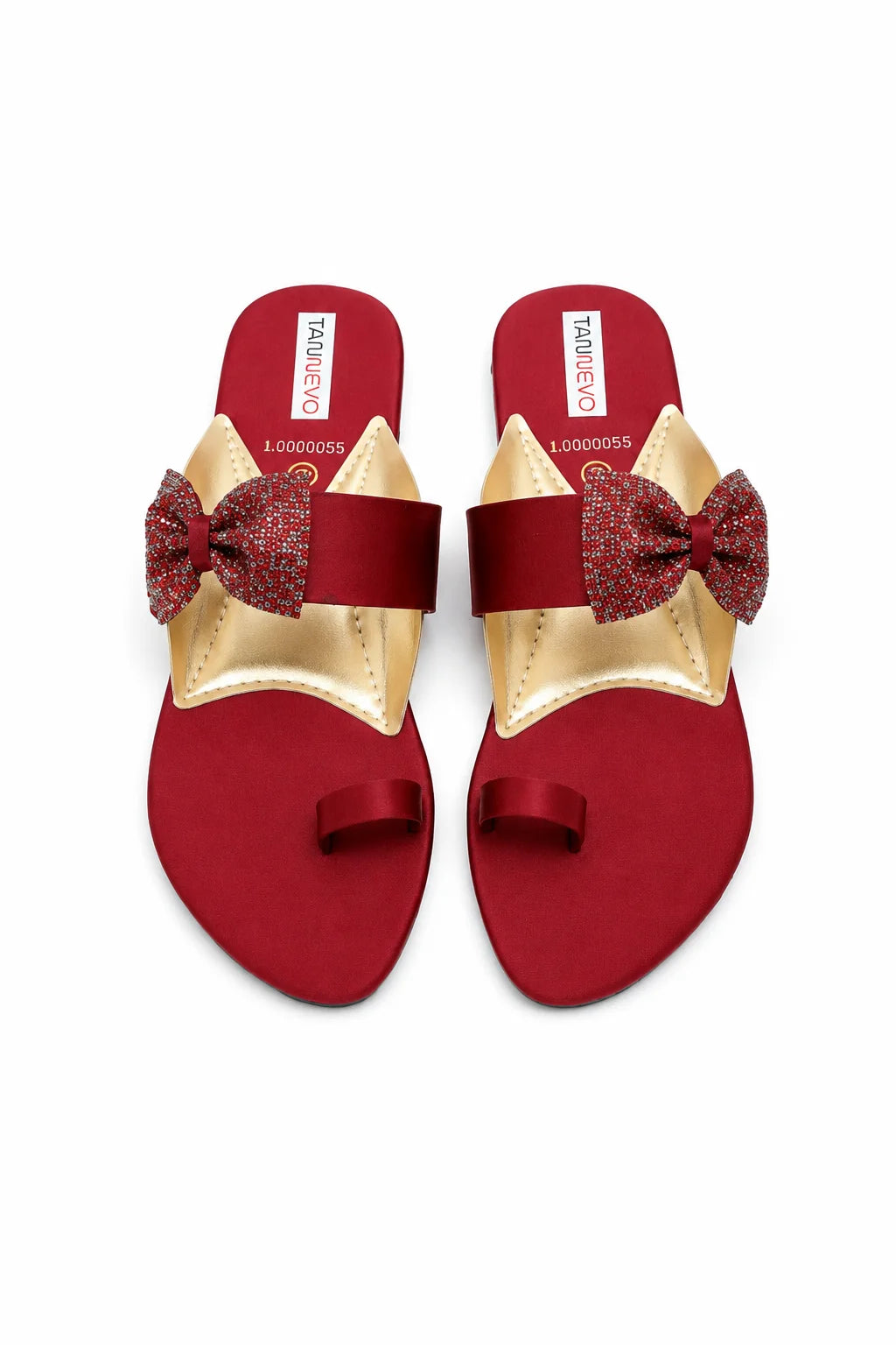 Elegant Maroon Stylish Slipper