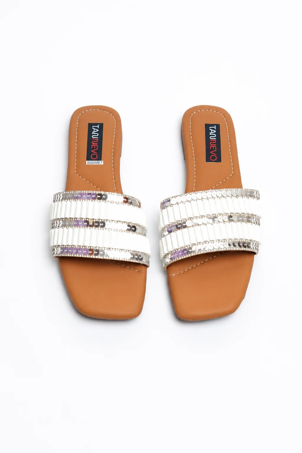 Premium White Casual Slipper