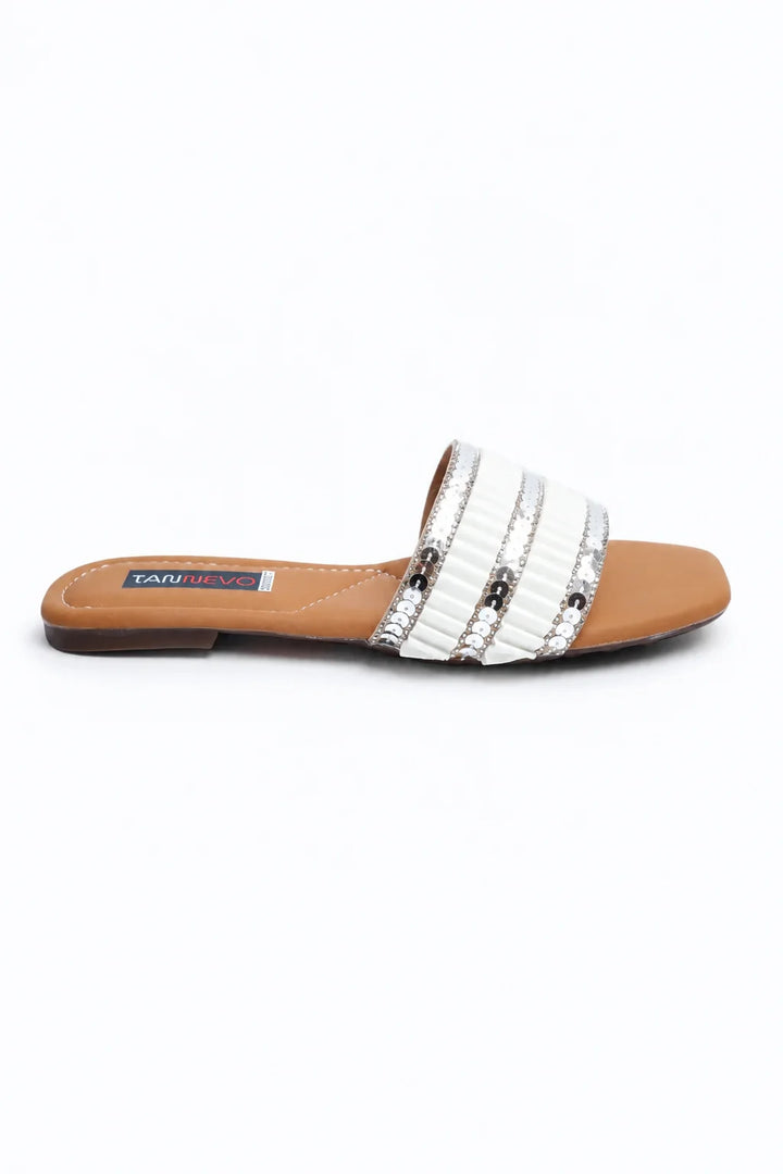 Premium White Casual Slipper