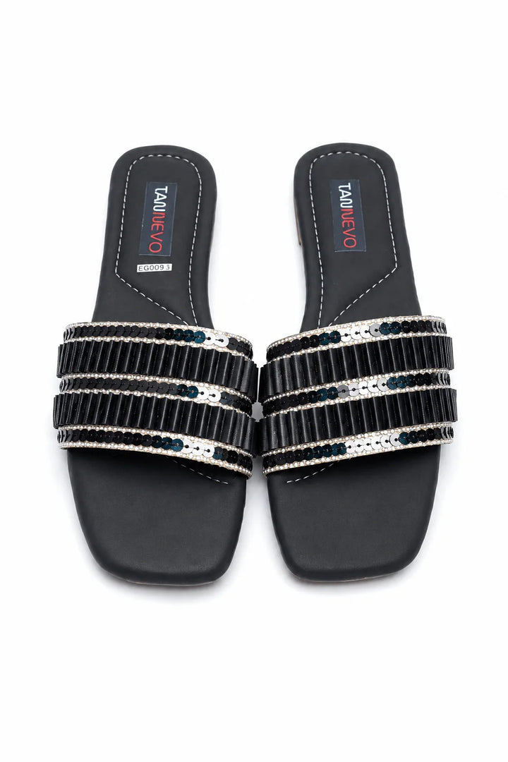Premium Black Casual Slipper