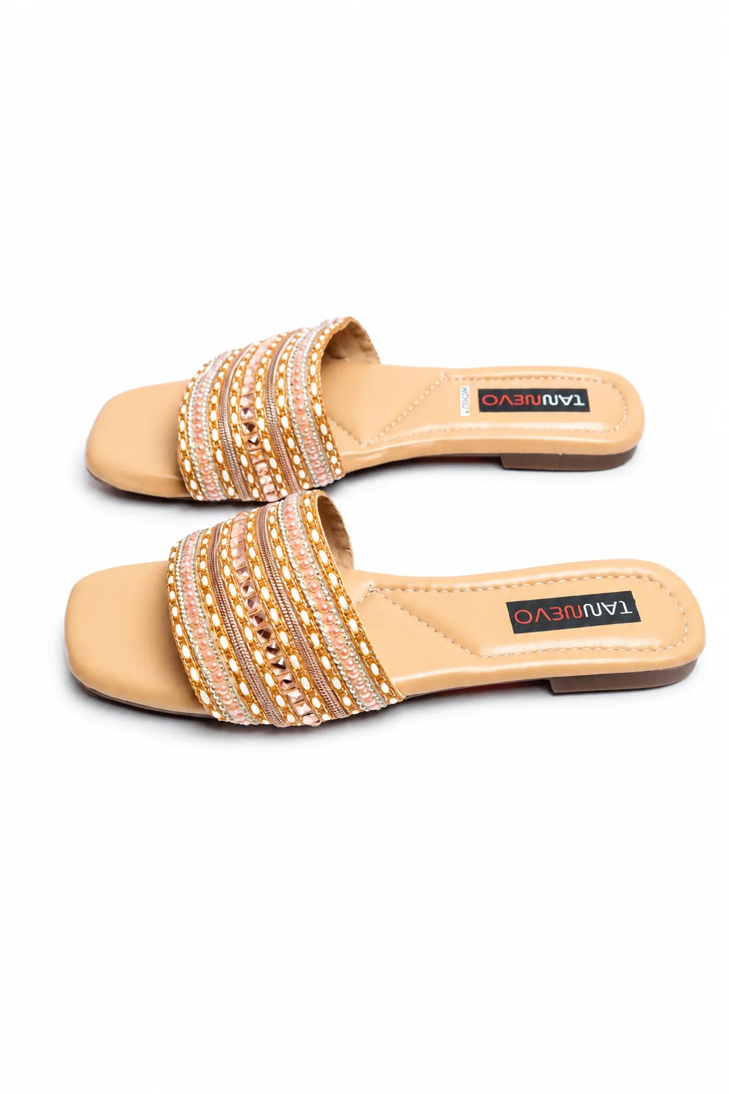 Modern Camel Flat Slipper