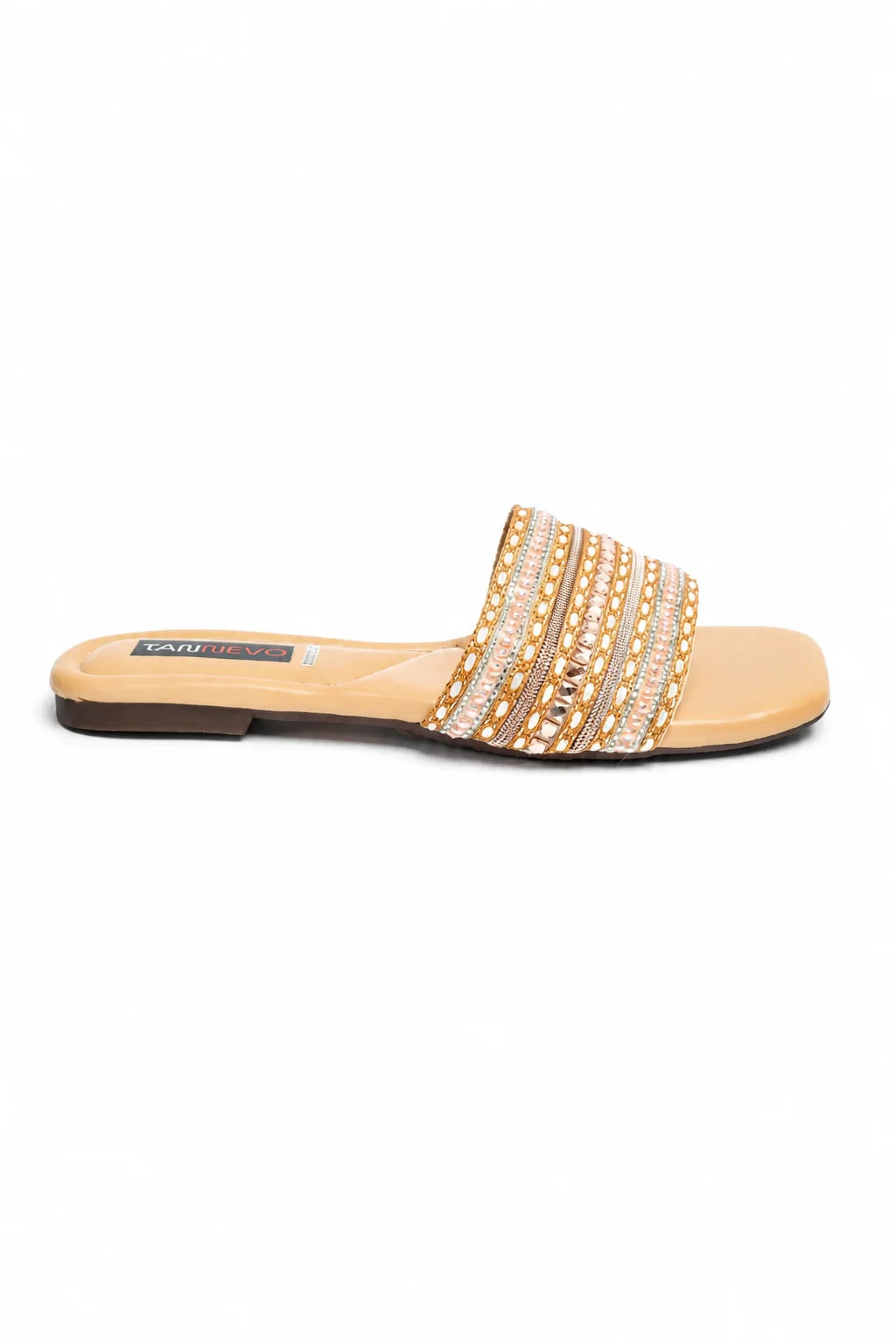 Modern Camel Flat Slipper