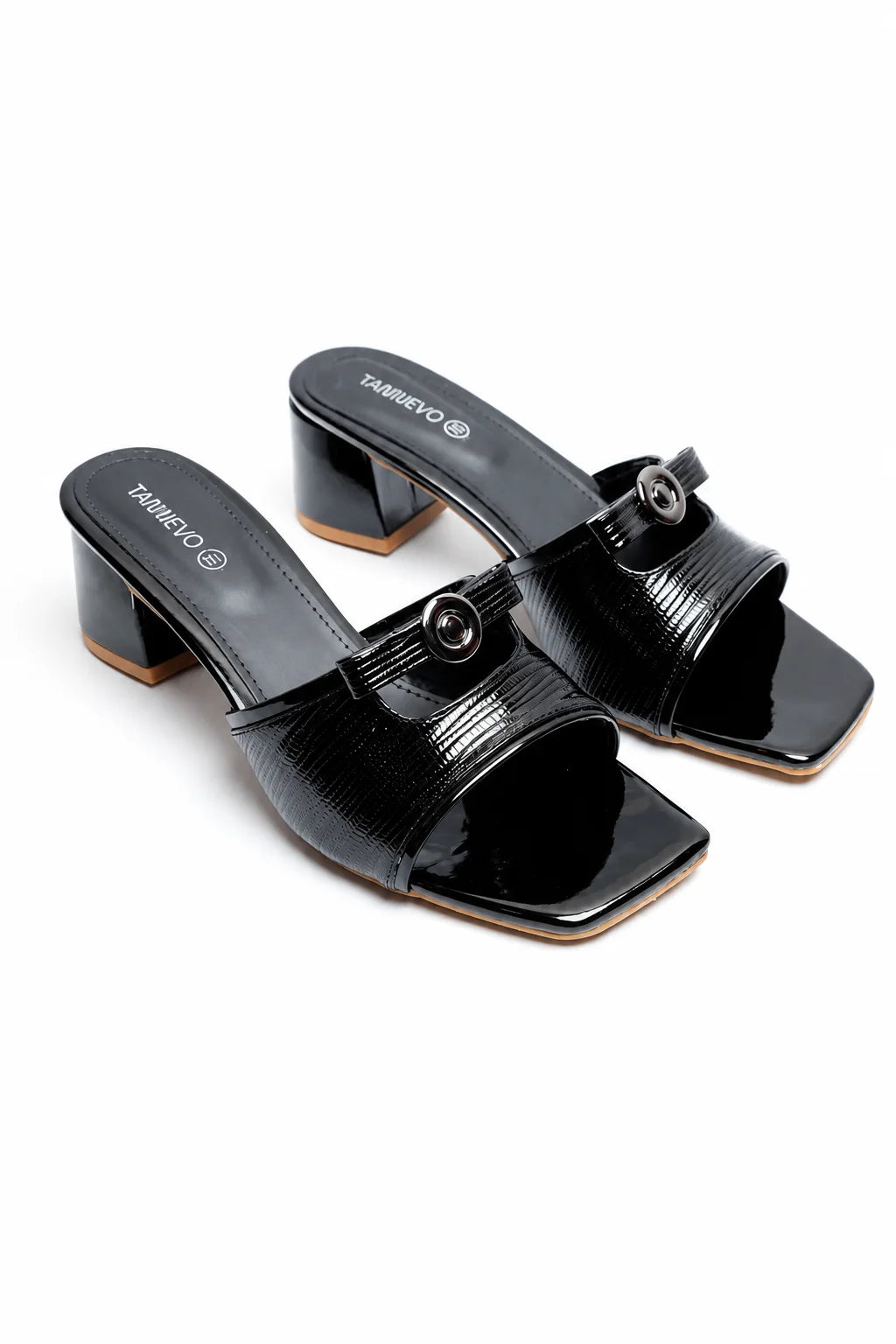 Elegant Black Comfort Slipper