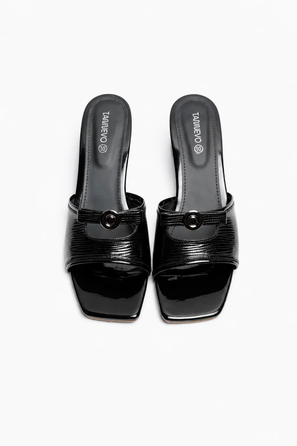 Elegant Black Comfort Slipper