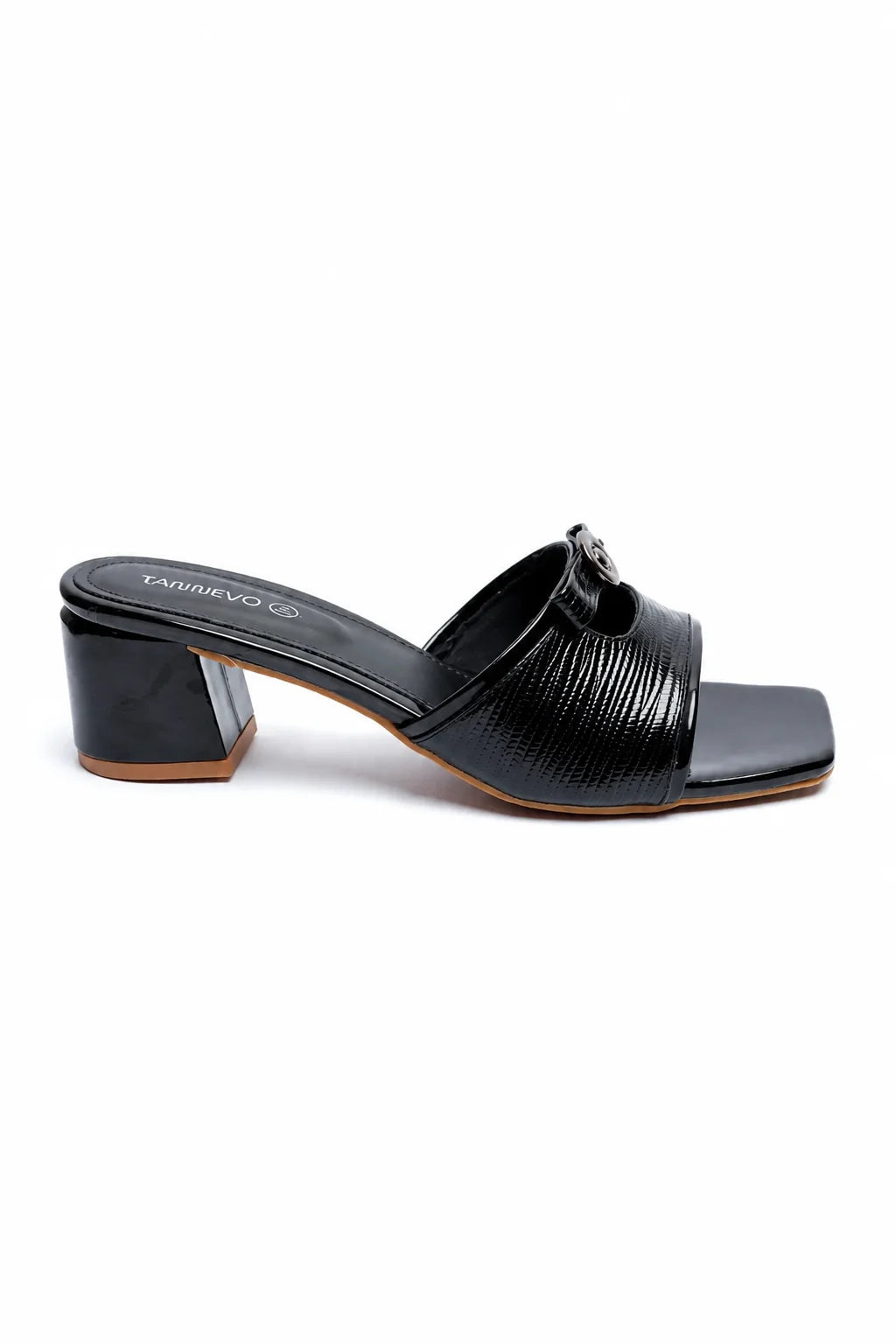 Elegant Black Comfort Slipper