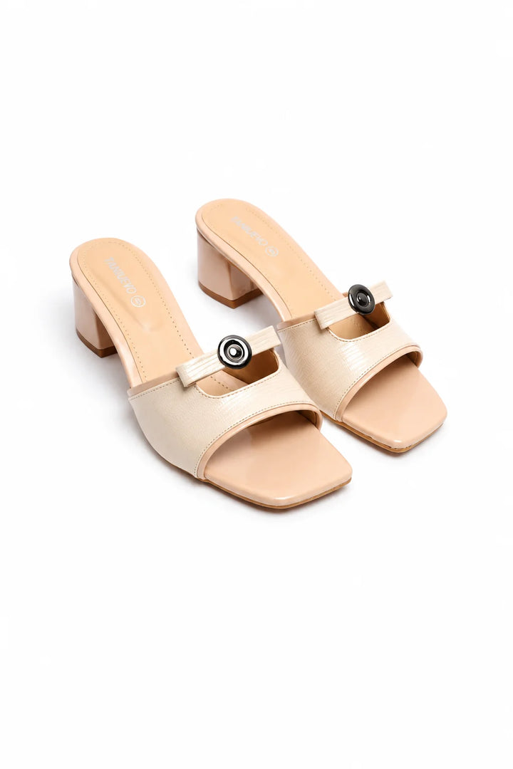 Elegant Beige Comfort Slipper