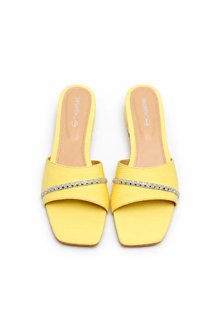 Colorful Lime Stylish Slipper