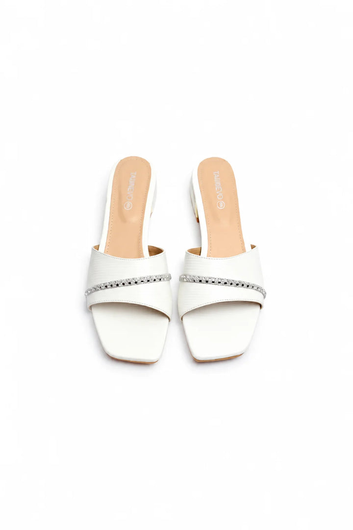 Colorful White Stylish Slipper