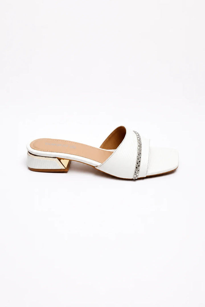 Colorful White Stylish Slipper