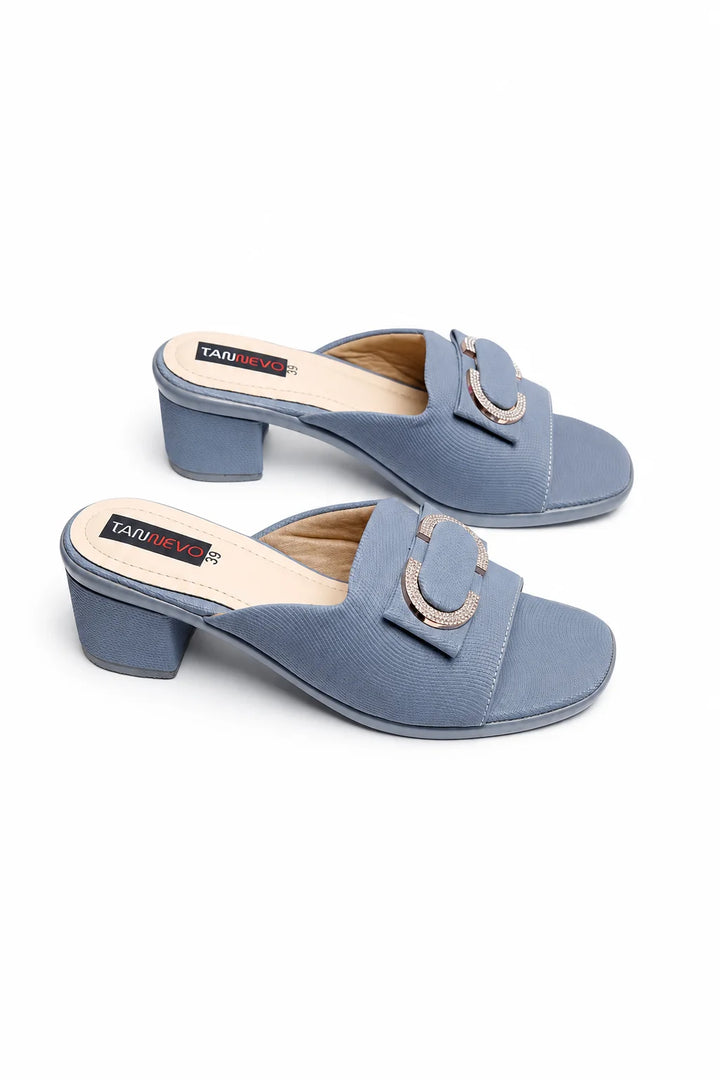 Soft Blue Comfort Slipper