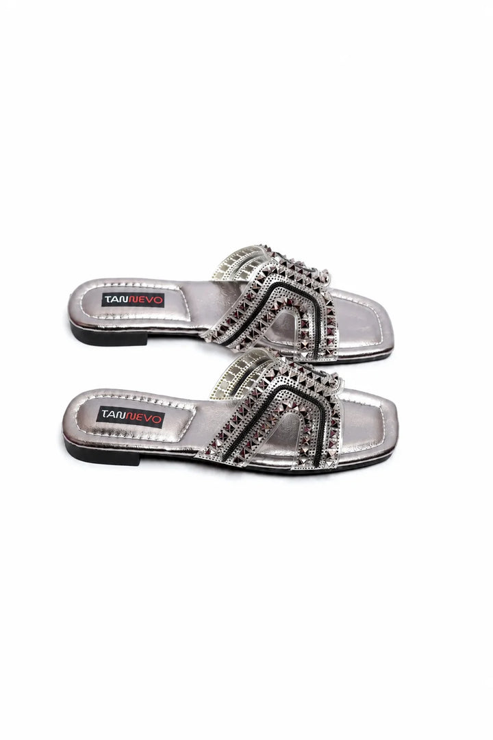 Designer Silver Slipper