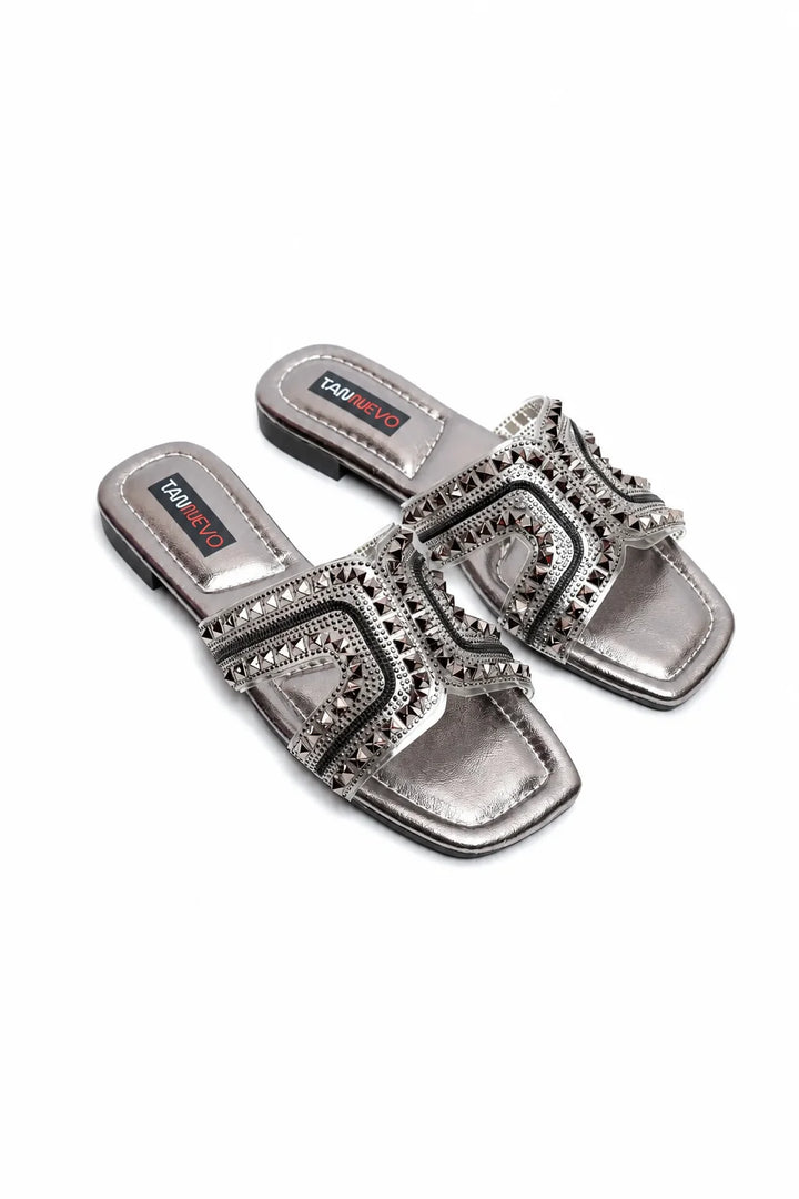 Designer Silver Slipper
