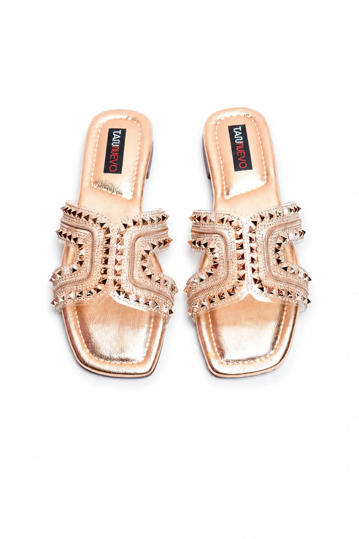 Designer Gold Slipper