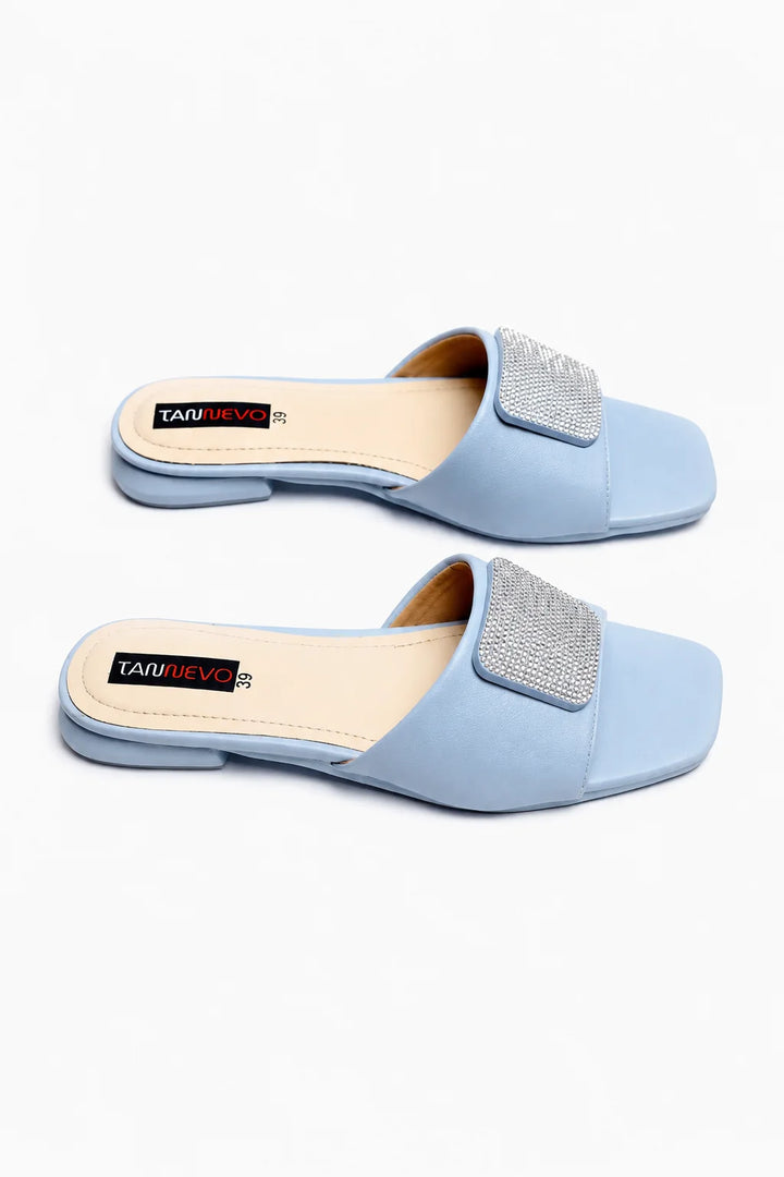 Trendy Blue Slipper
