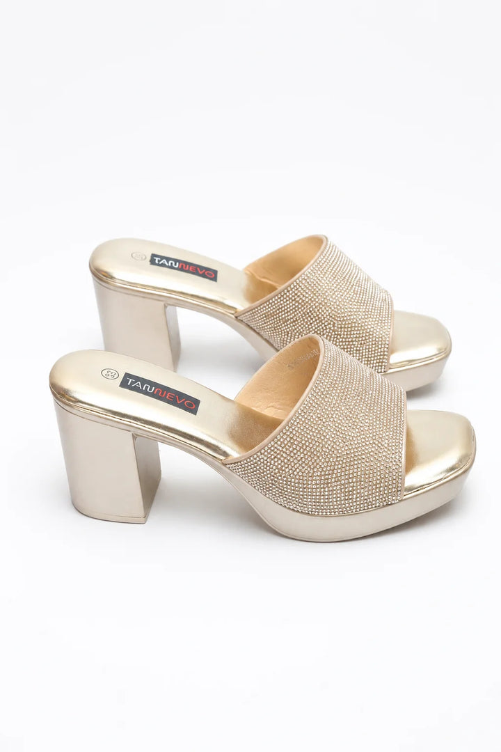 Luxury Gold Elegant Medicated Slipper