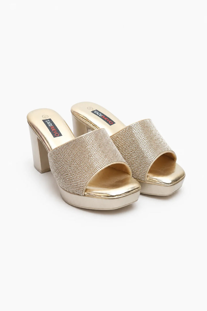 Luxury Gold Elegant Medicated Slipper