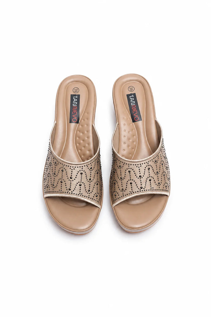Classic Khaki Comfort Medicated Slipper