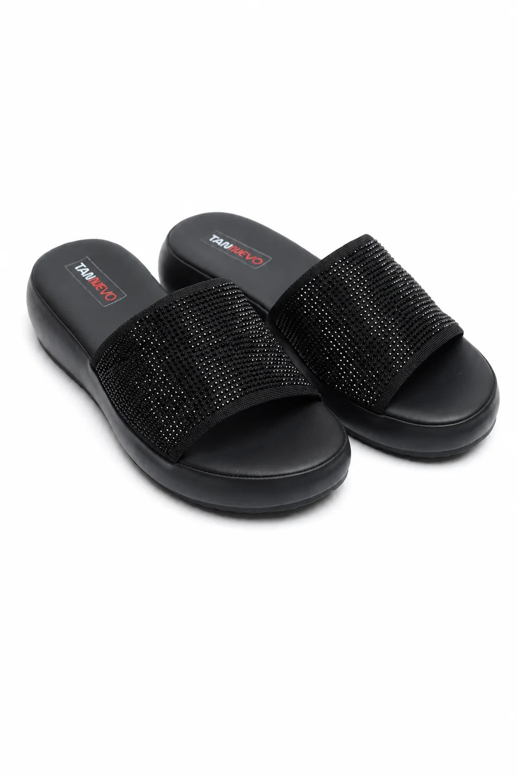 Luxury Black Designer Medicated Slipper